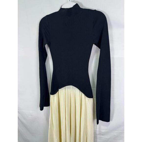 Solid & Striped Black The Soglio Dress Size XS with Hole - Picture 6 of 9